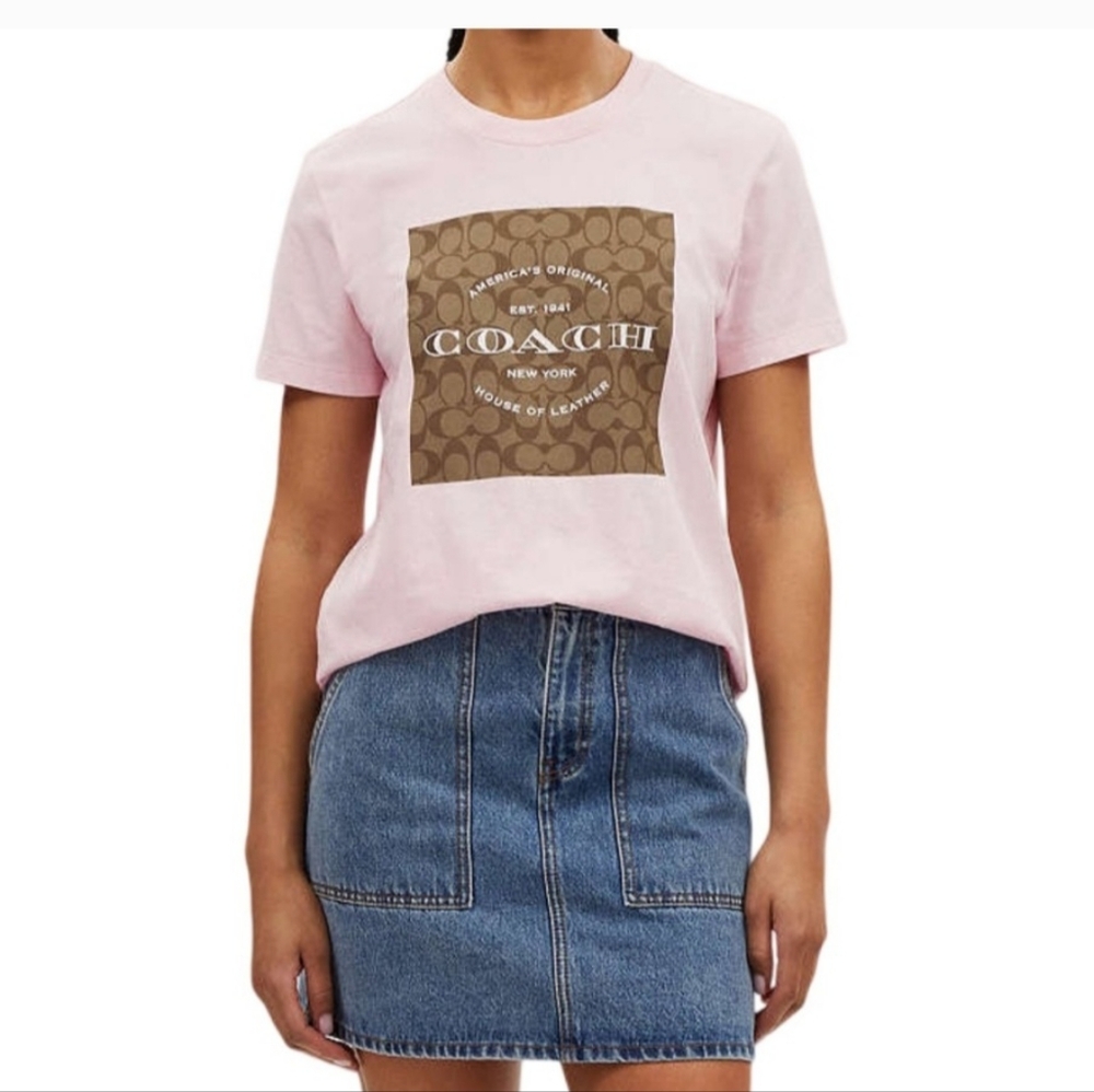 Signature Coach T Shirt In Organic Cotton